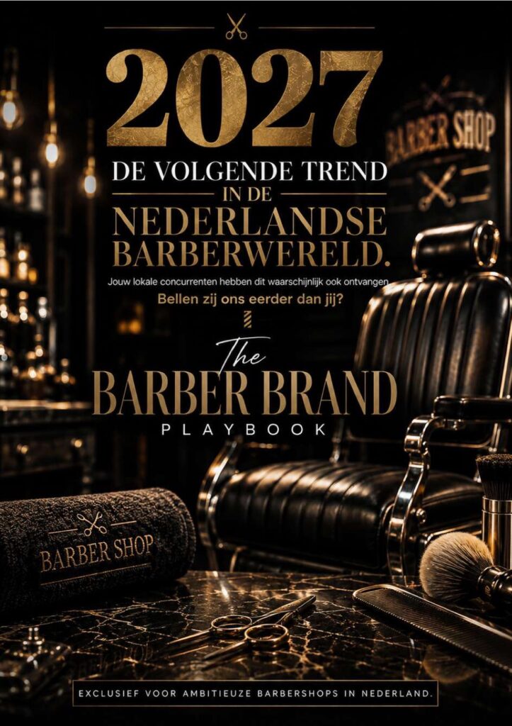 Cover van The Barber Brand Playbook